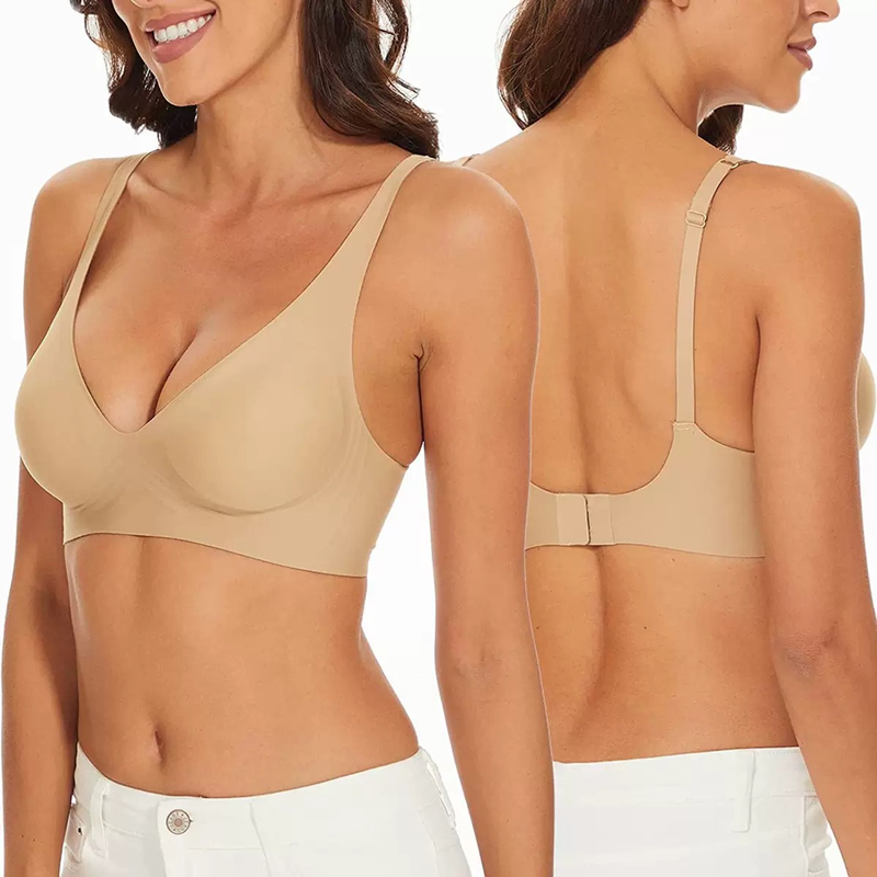 Sexy Seamless Jelly Bra S-4XL  - Rugged Sport Strap 评论和价格