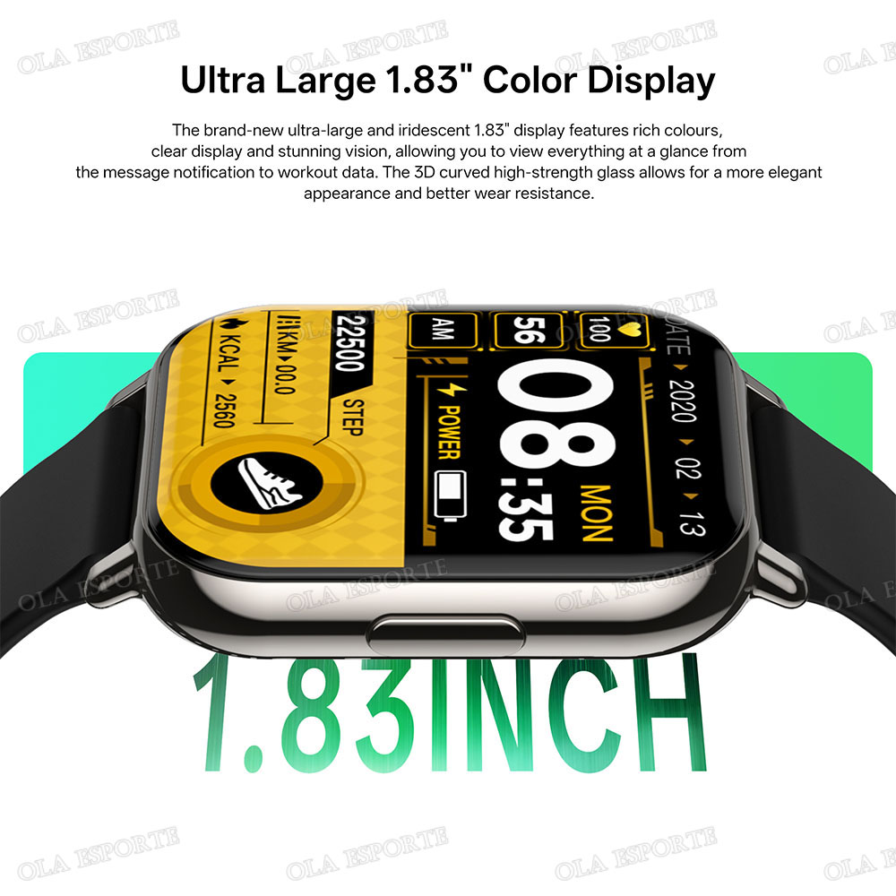 New Smart Watch 1.83'' Waterpr - Smartwatch X12 评论和价格