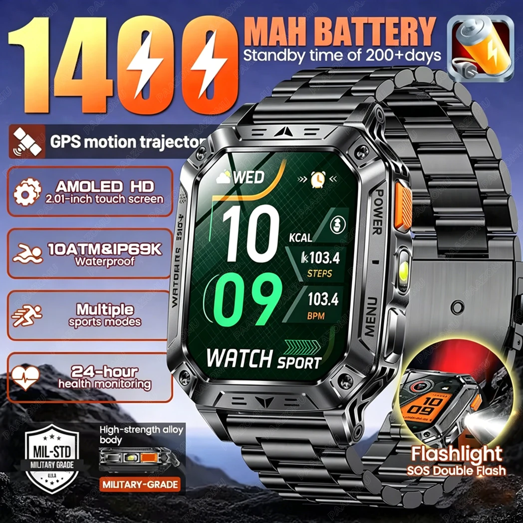 2026 New Built-in 1400mAh Supe - Smartwatch Custom 评论和价格