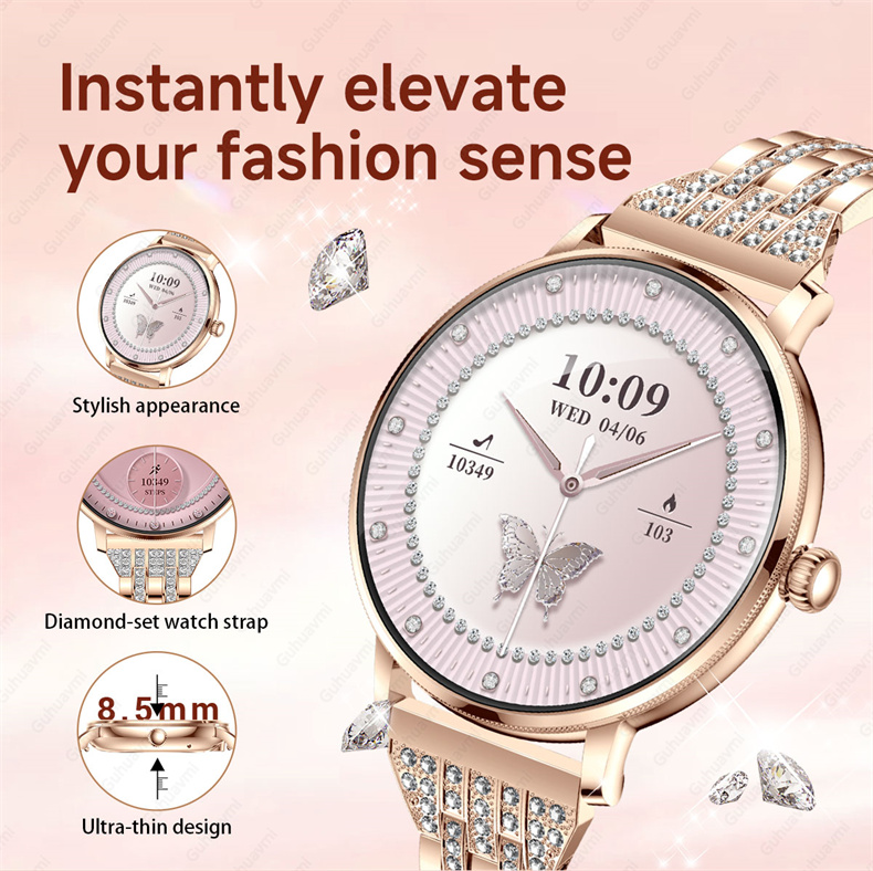 2026New Fashion Women Smart Wa - Smartwatch Custom 评论和价格