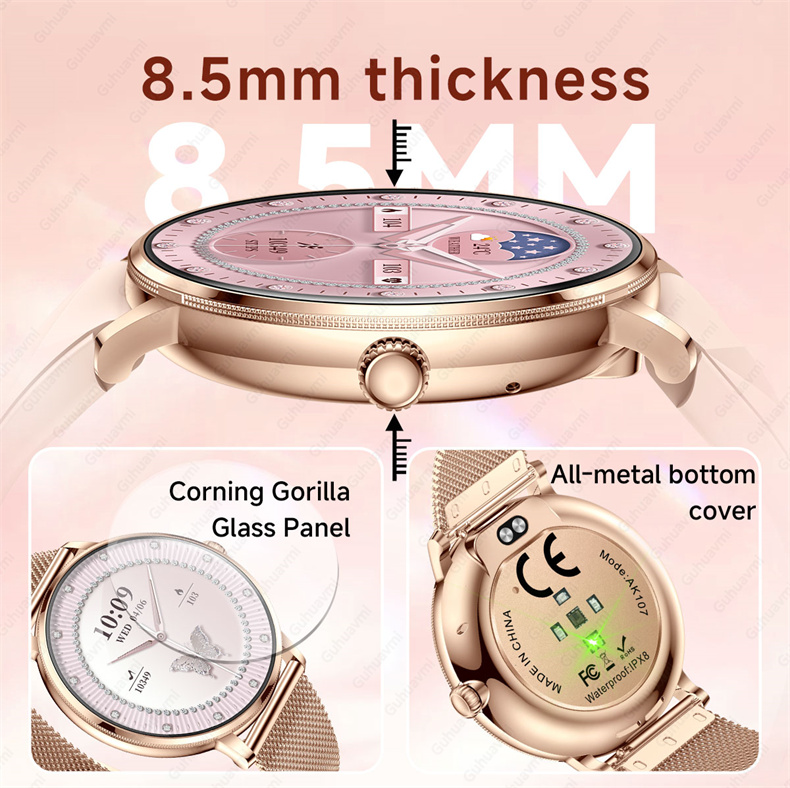 2026New Fashion Women Smart Wa - Smartwatch Custom 评论和价格