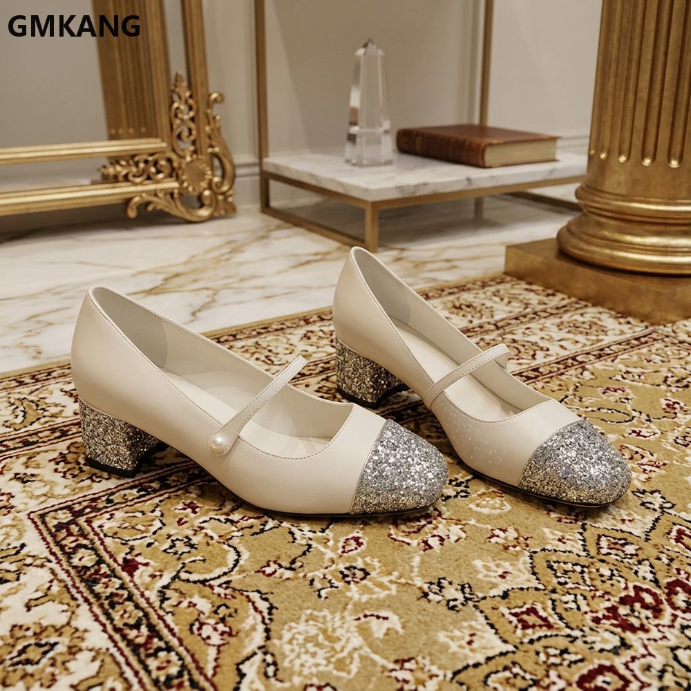 Classic Mary Jane Platform Sho - Leather Classic Strap 评论和价格