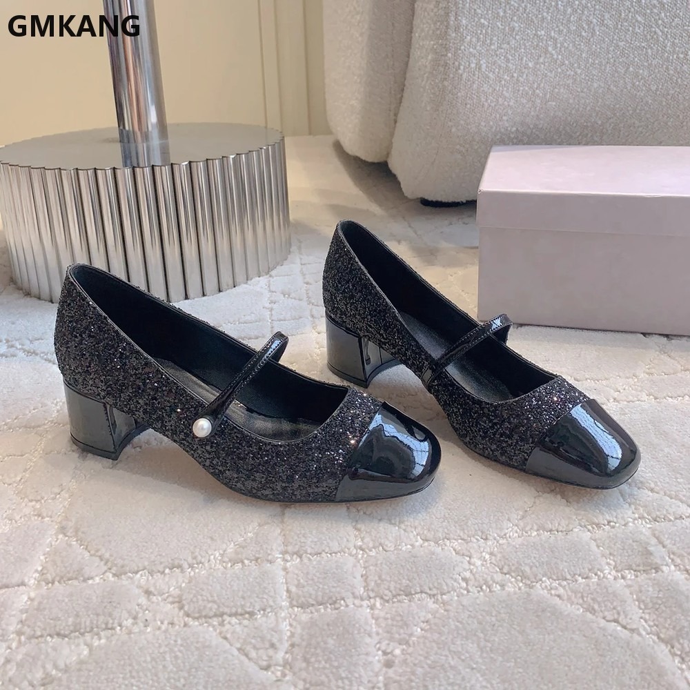 Classic Mary Jane Platform Sho - Leather Classic Strap 评论和价格