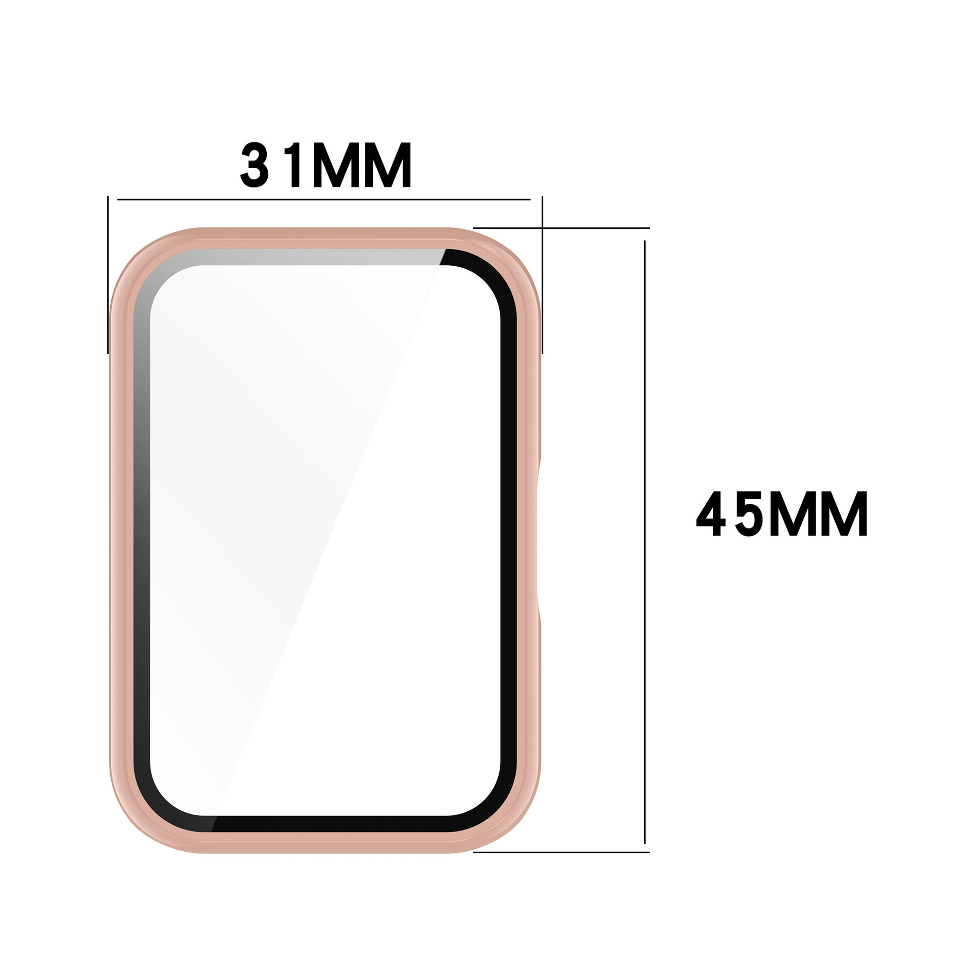 Glass+Case For Samsung Galaxy  - Samsung Smartwatch Accessories 评论和价格