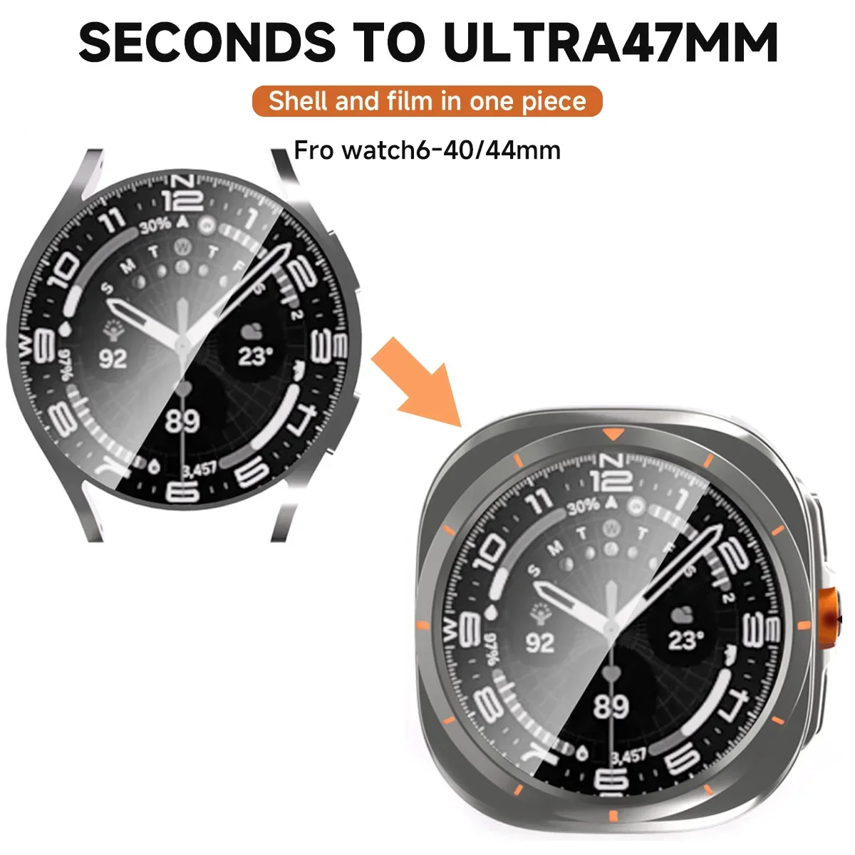 Upgrade To Ultra Case for Sams - Samsung Smartwatch Accessories 评论和价格